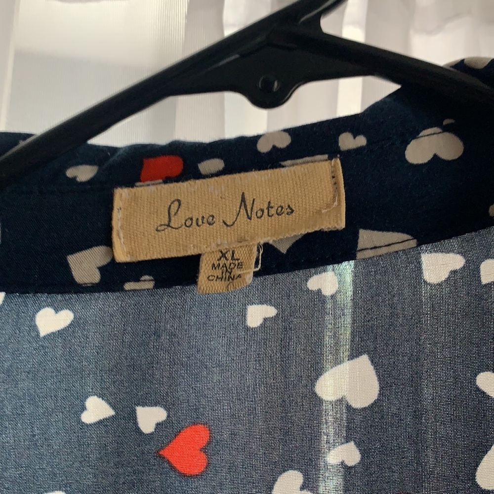 Love notes -xl shirt - Picture 3 of 4
